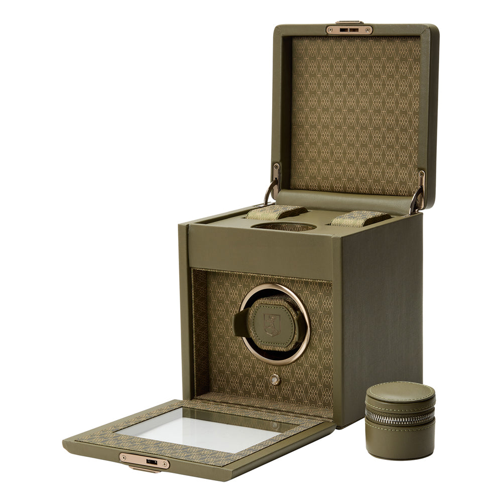 WOLF 1834 - Earth Single Watch Winder - Olive
