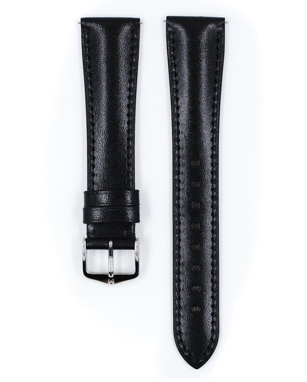 Hirsch - SIENA Artisan Leather Watchband 042 02 - Black