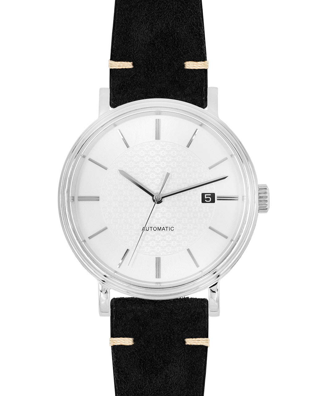 Hirsch - Serro Suede Watchband 055 64 - Black