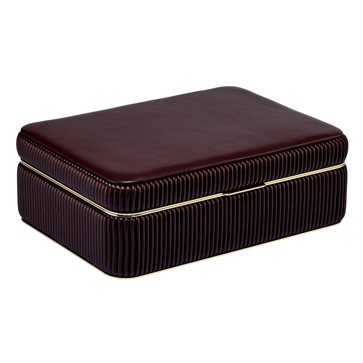 WOLF 1834 - Bella Medium Jewellery Box - Bordeaux