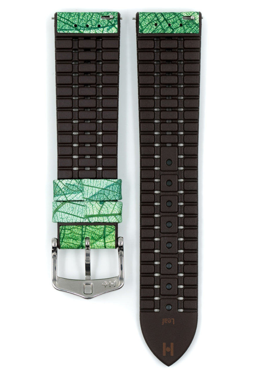 Hirsch - LEAF Vegan Watchband - 092 10 46 0 - Green