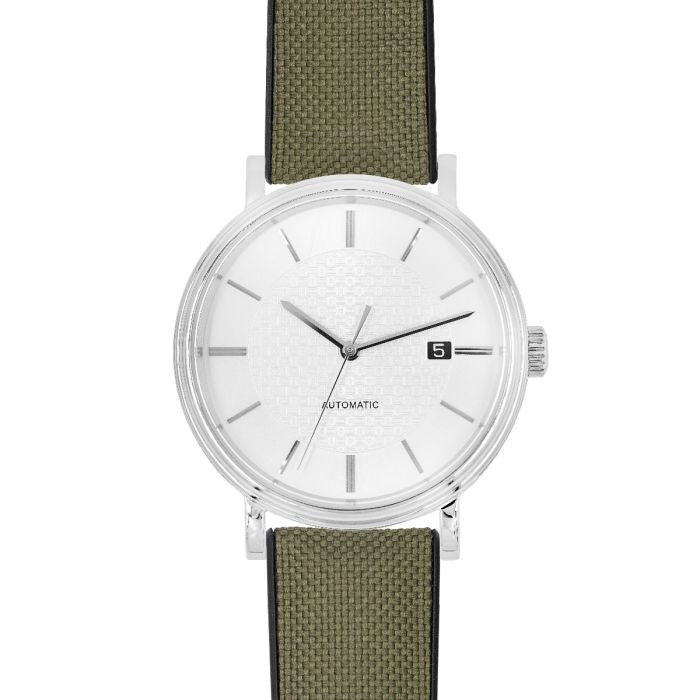 Hirsch - ARNE VEGAN Performance Calfskin Watch Band 092 50 94 - Green