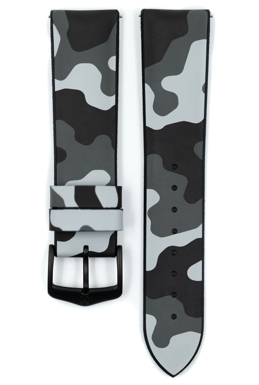 Hirsch - JOHN Camouflage Performance Watch Band 092 50 88 - Grey