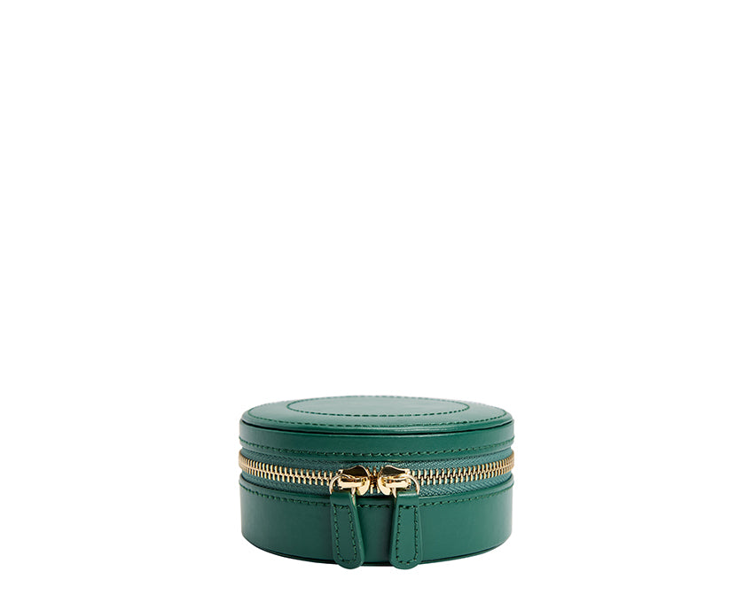 WOLF 1834 - Sophia Round Zip Case - Forest Green
