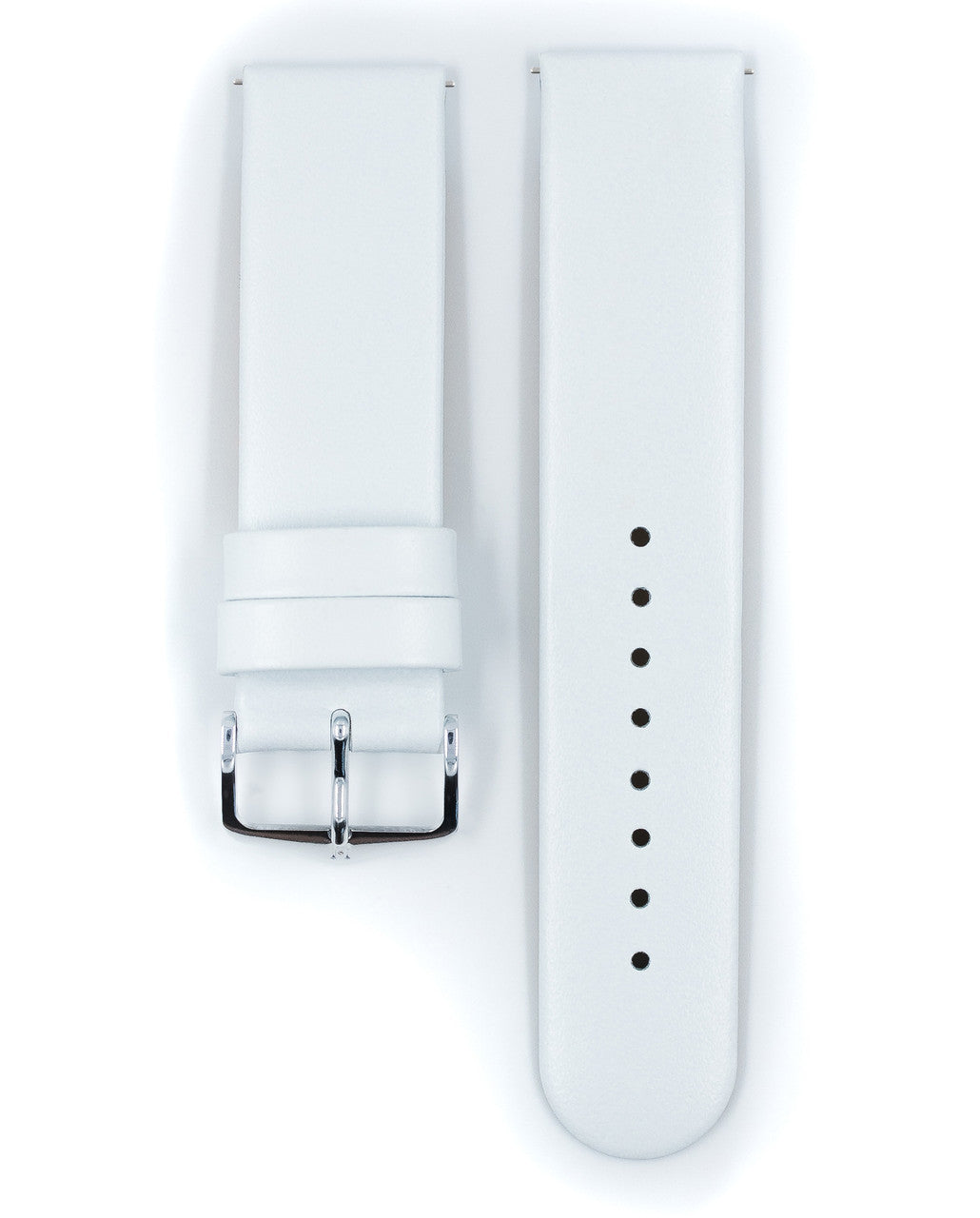 HIRSCH SCANDIC Classic Calfskin Watch Strap 1785 20 - White