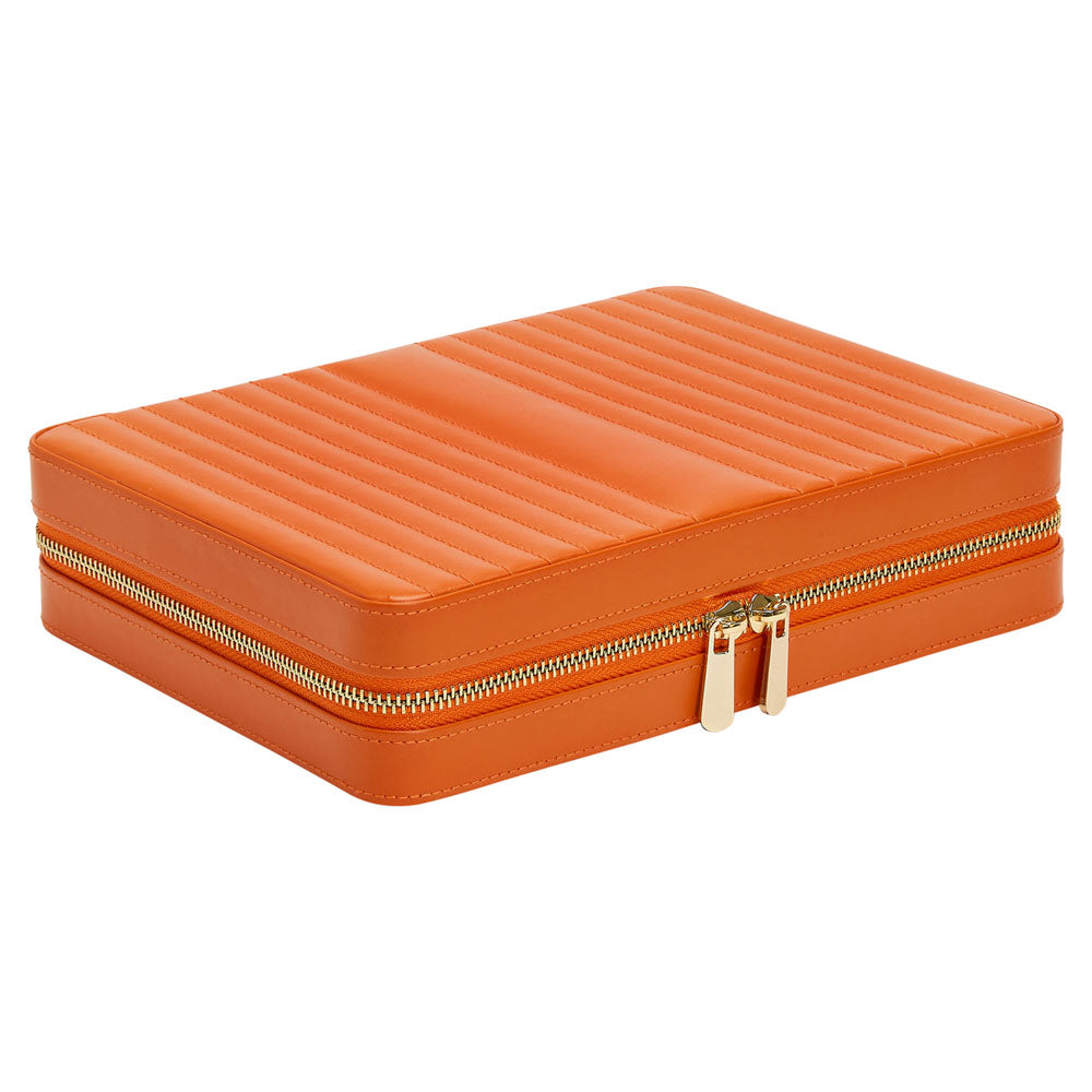 WOLF 1834 - Maria Large Zip Case - Tangerine