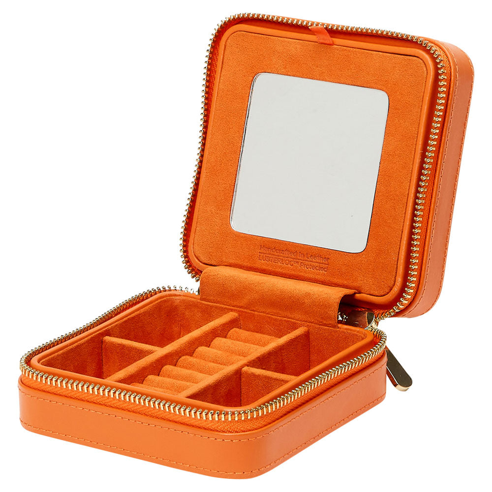 WOLF 1834 - Maria Small Zip Case - Tangerine