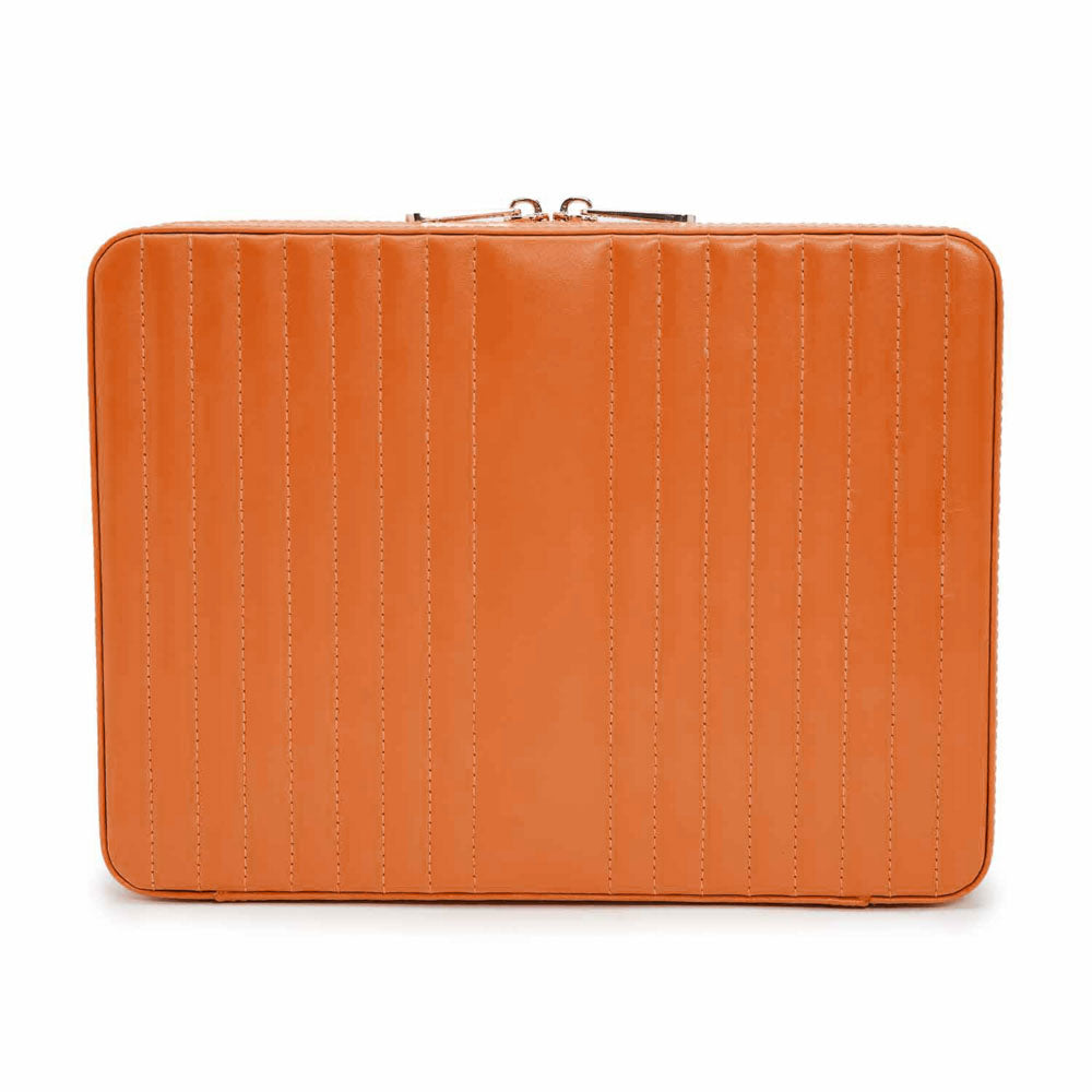 WOLF 1834 - Maria Large Zip Case - Tangerine