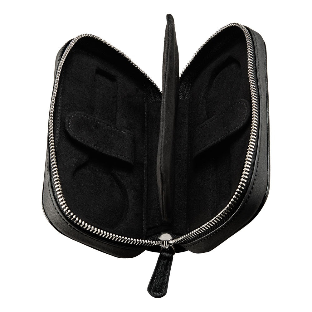 WOLF 1834 - Philipp 2 Piece Watch Zip Case - Black