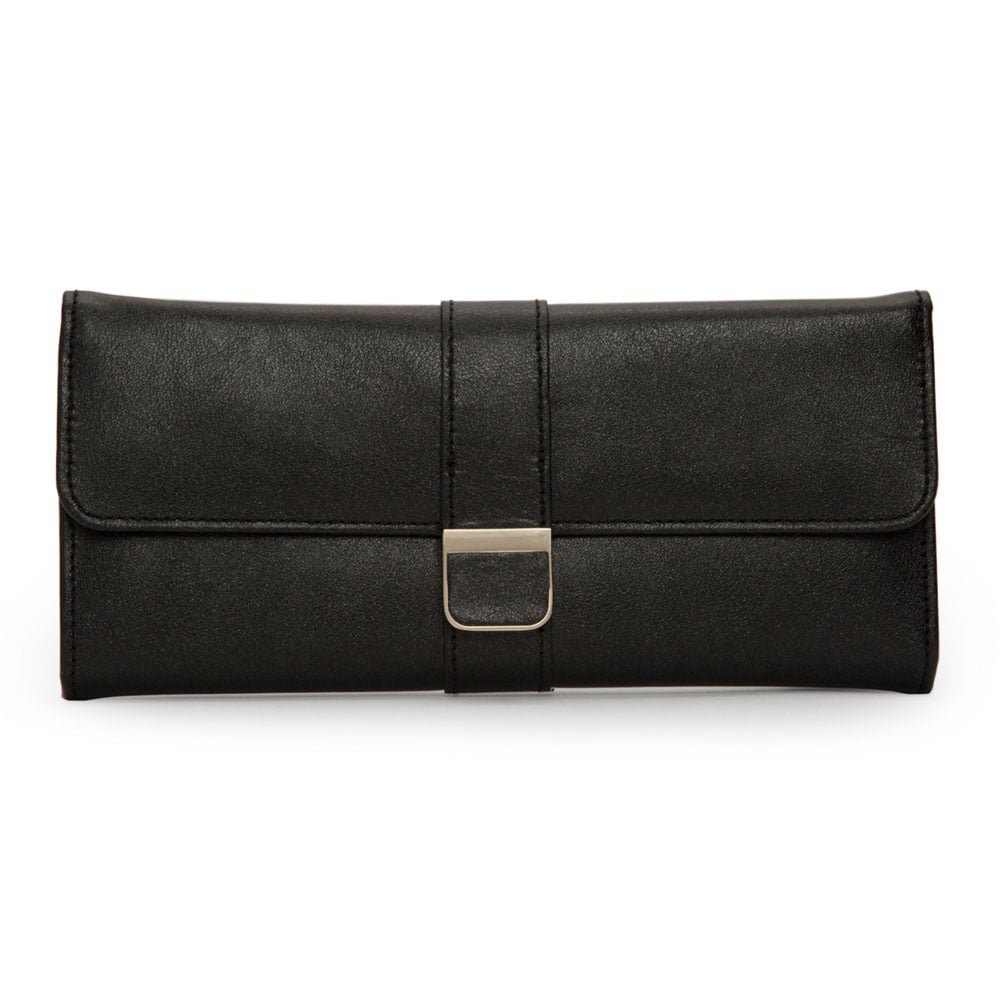 WOLF 1834 - Palermo Jewelry Roll - Black Anthracite
