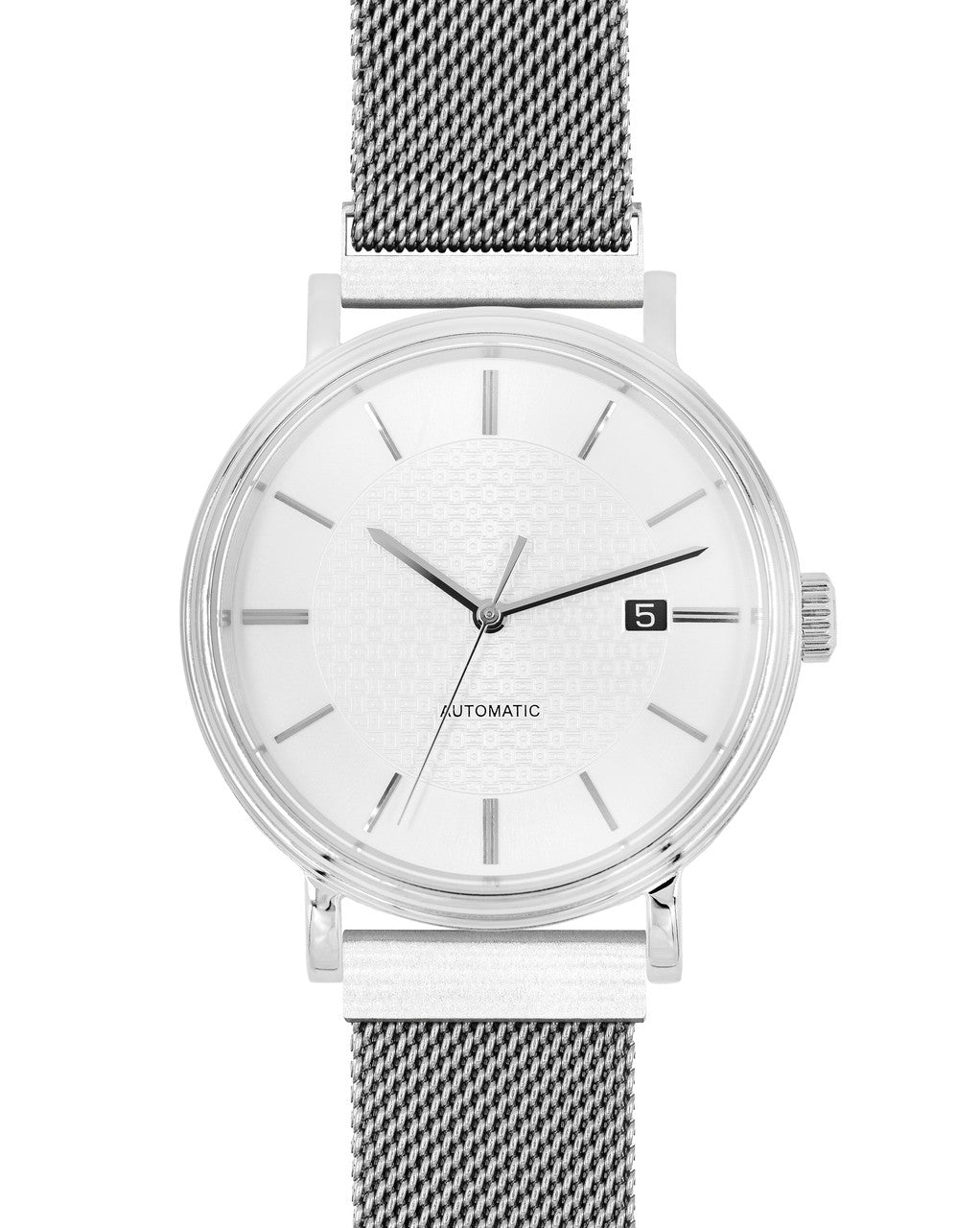Hirsch - Milanaise Steel Watchband - Silver