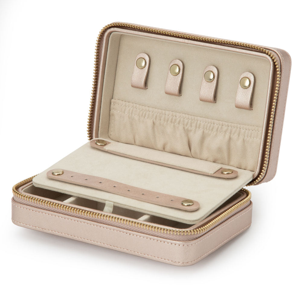 WOLF 1834 - Palermo Zip Case - Rose Gold