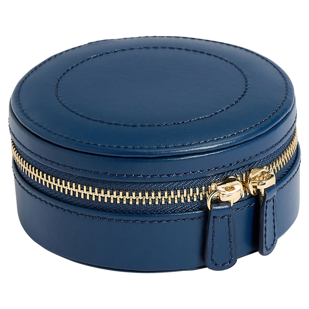 WOLF 1834 - Sophia Round Zip Case - Indigo