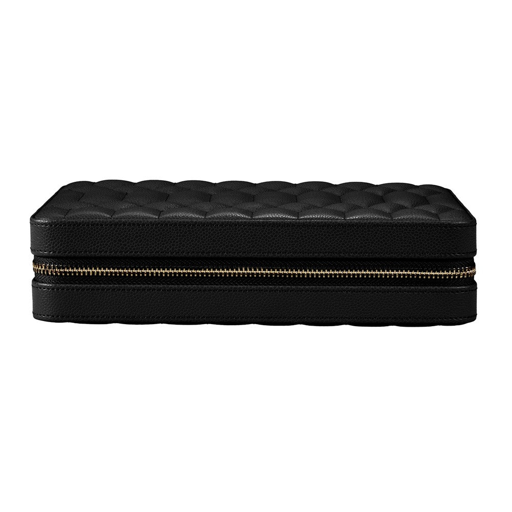 WOLF 1834 Lauren Large Zip Case - Black - view 7
