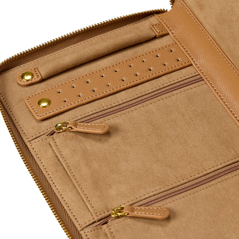 WOLF 1834 Lauren Large Portfolio - Caramel - view 3