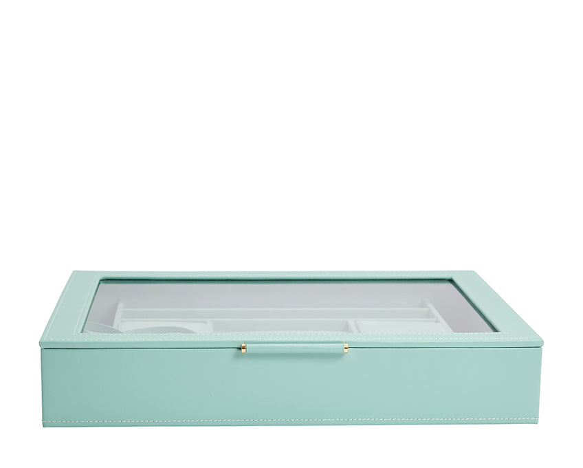 WOLF 1834 Sophia Jewelry Box with Window - Jade - view 6
