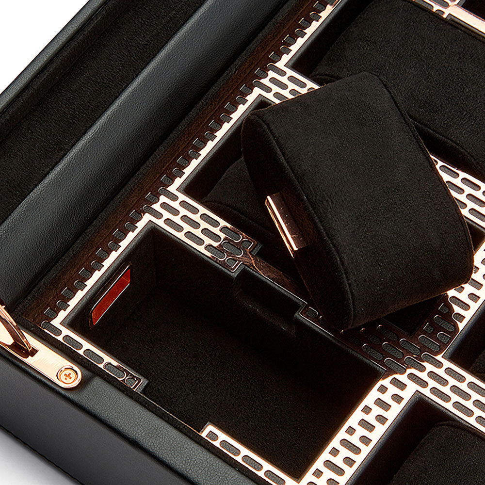 WOLF 1834 - Axis 8 Piece Watch Box - Copper