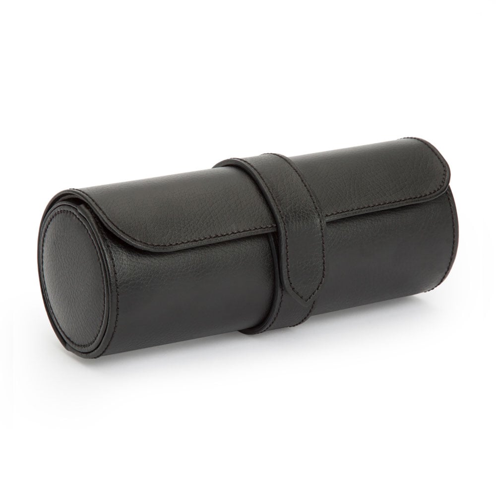 WOLF 1834 - Blake Watch Roll with Capsule - Black/Grey