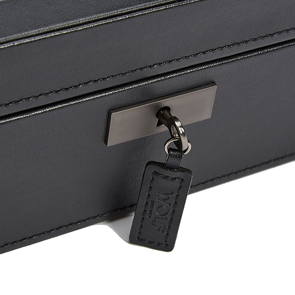 WOLF 1834 - Axis 8 Piece Watch Box - Powder Coat