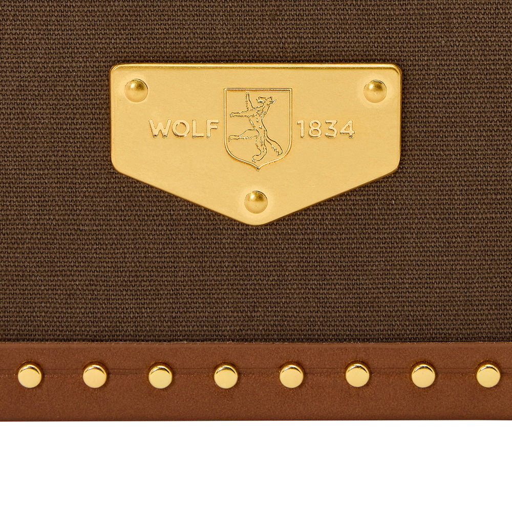 WOLF 1834 - Ida Trunk Jewellery Box - Khaki