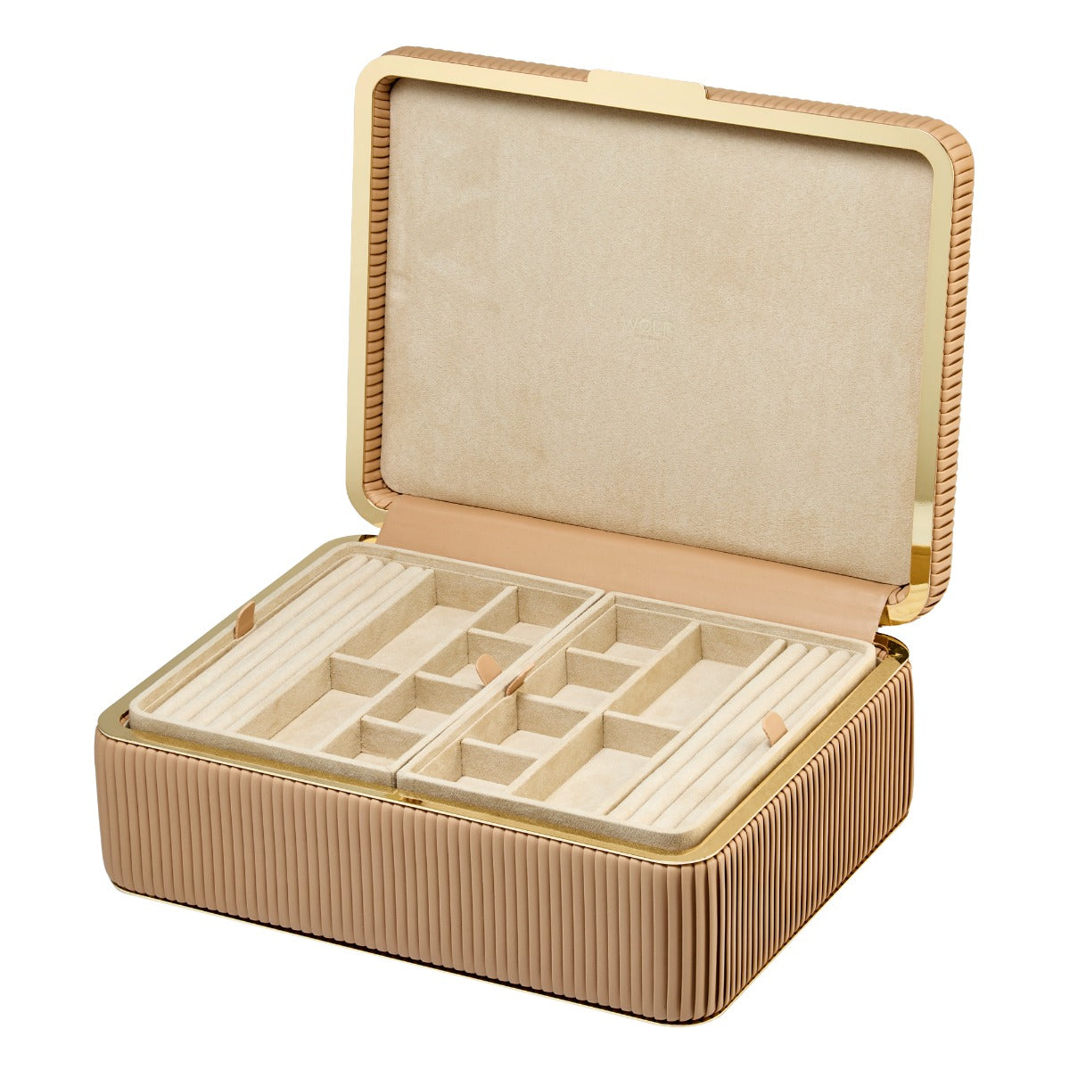 WOLF 1834 - Bella Large Jewelry Box - Mocha