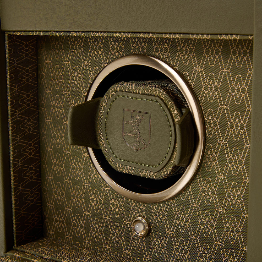 WOLF 1834 - Earth Single Watch Winder - Olive