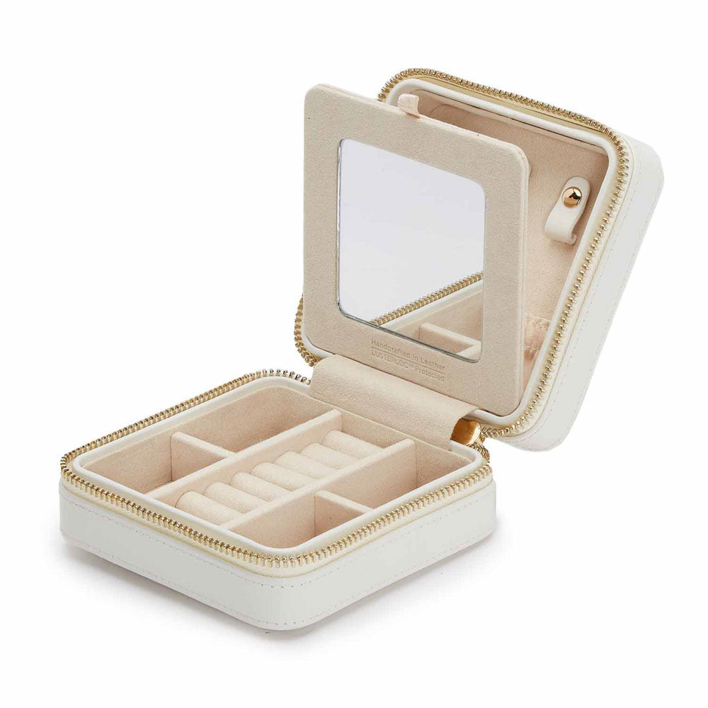 WOLF 1834 - Maria Small Zip Case - White