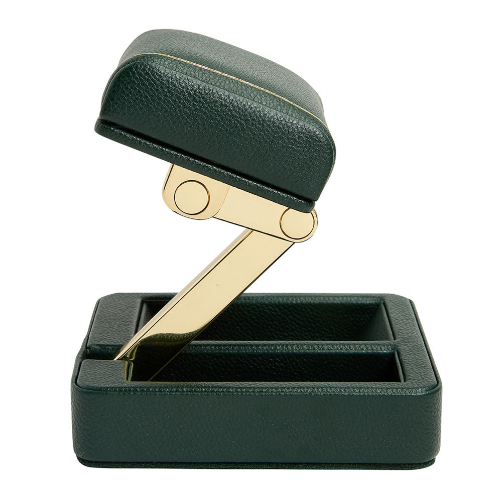 WOLF 1834 - British Racing Single Travel Watch Stand - Green