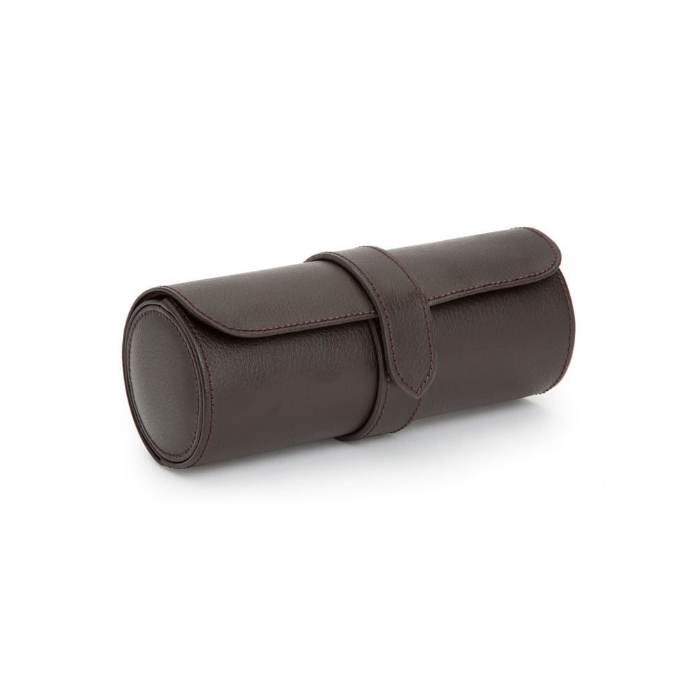 WOLF 1834 - Blake Watch Roll with Capsule - Brown