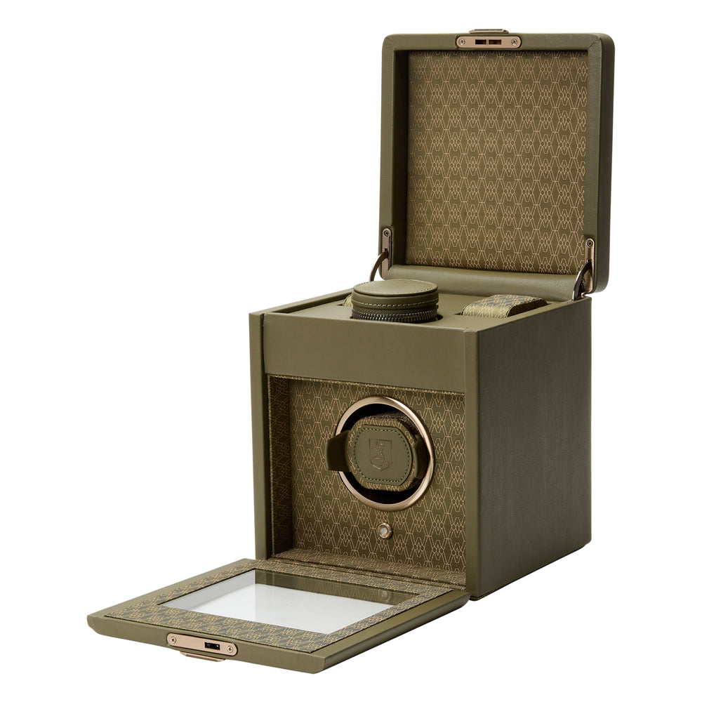 WOLF 1834 - Earth Single Watch Winder - Olive
