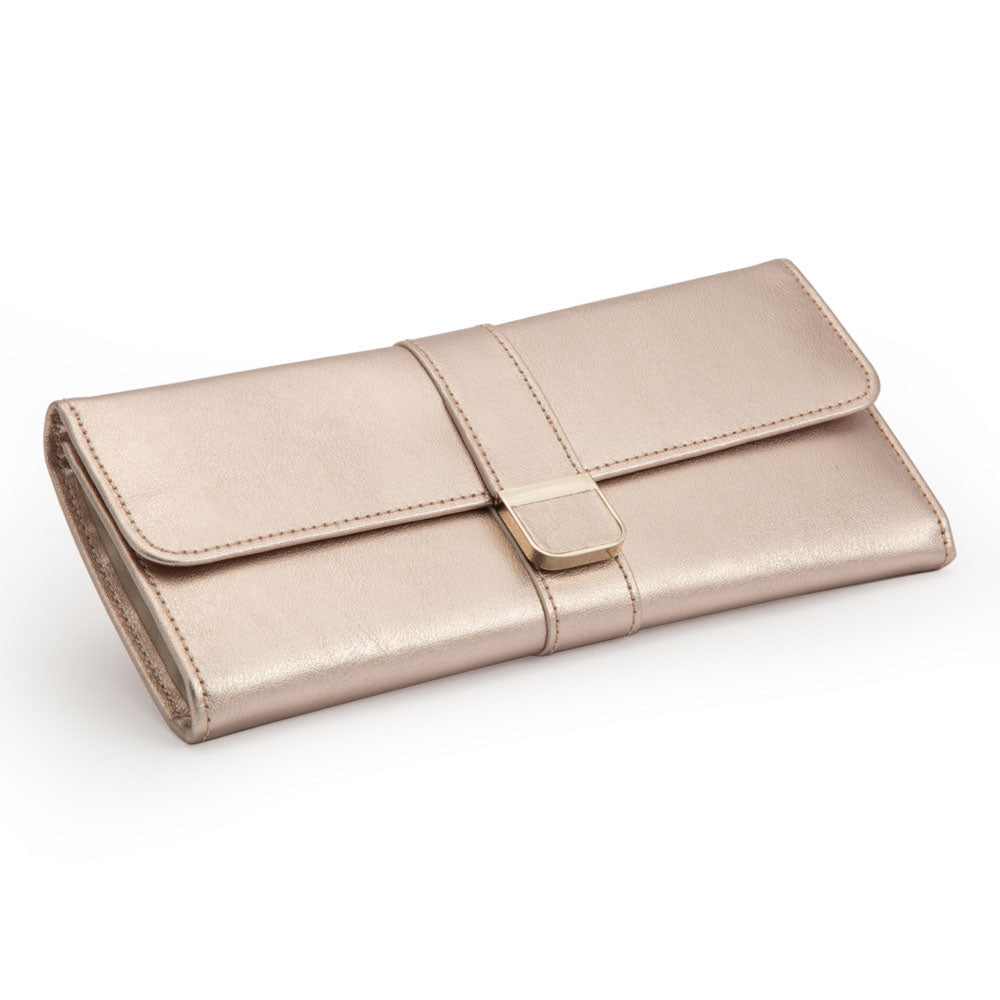 WOLF 1834 - Palermo Jewelry Roll - Rose Gold