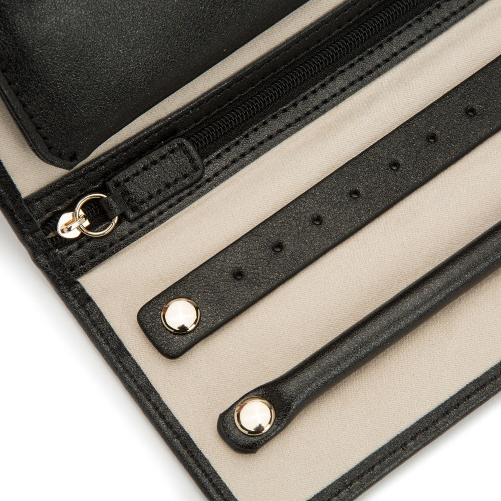 WOLF 1834 - Palermo Jewelry Roll - Black Anthracite