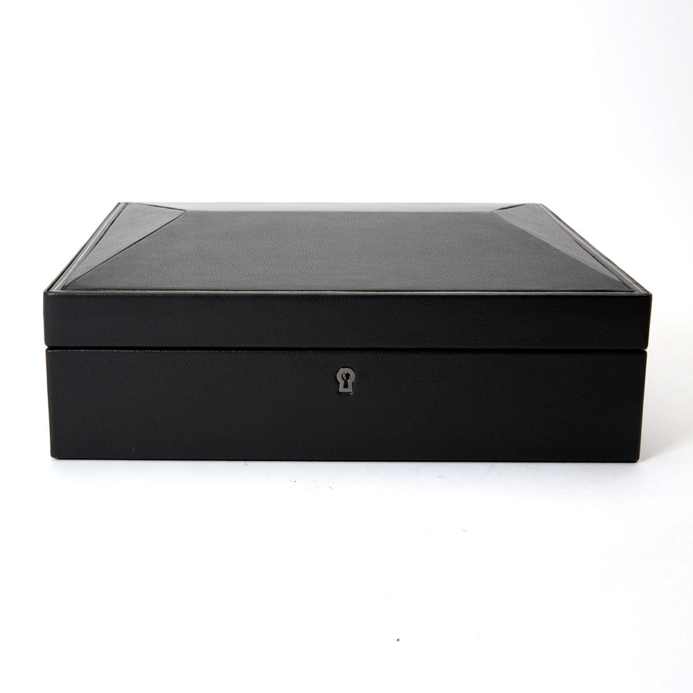 WOLF 1834 - British Racing 15 Piece Watch Box - Black