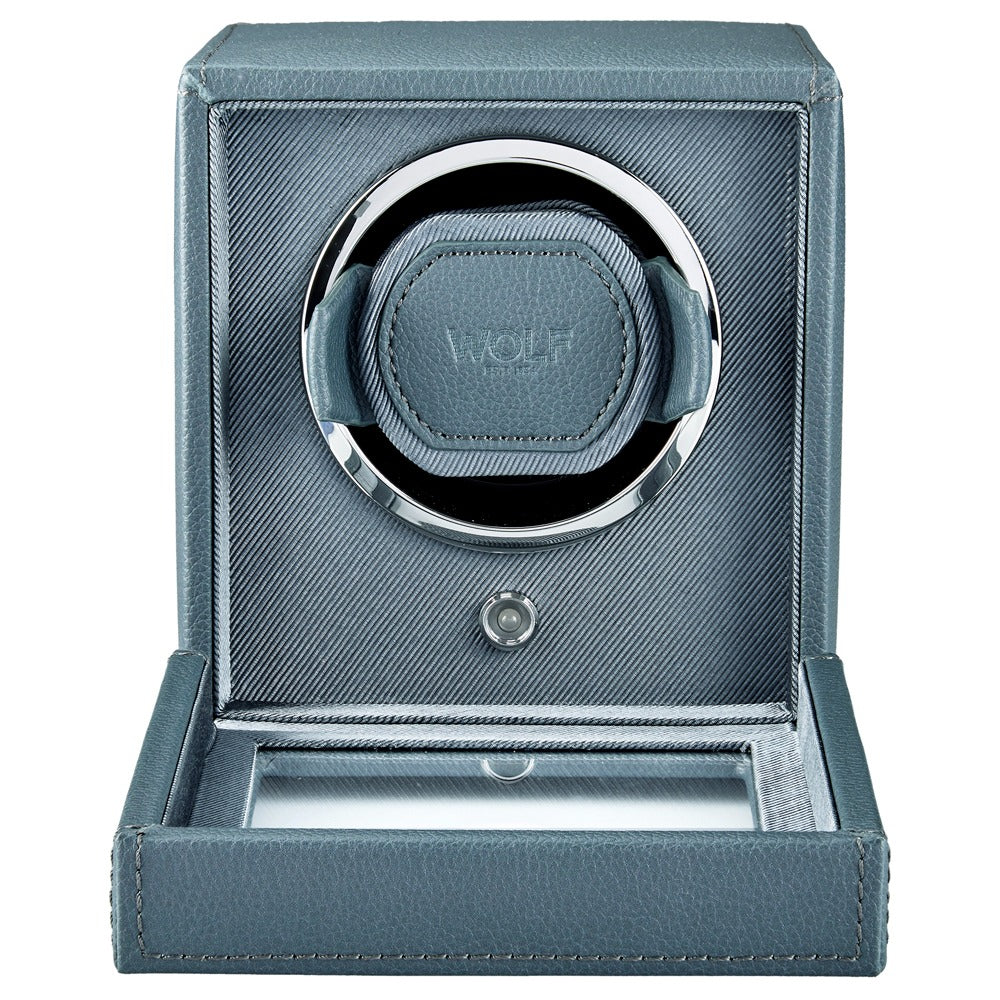 WOLF 1834 - Cub Single Watch Winder with Cover - Future Grey