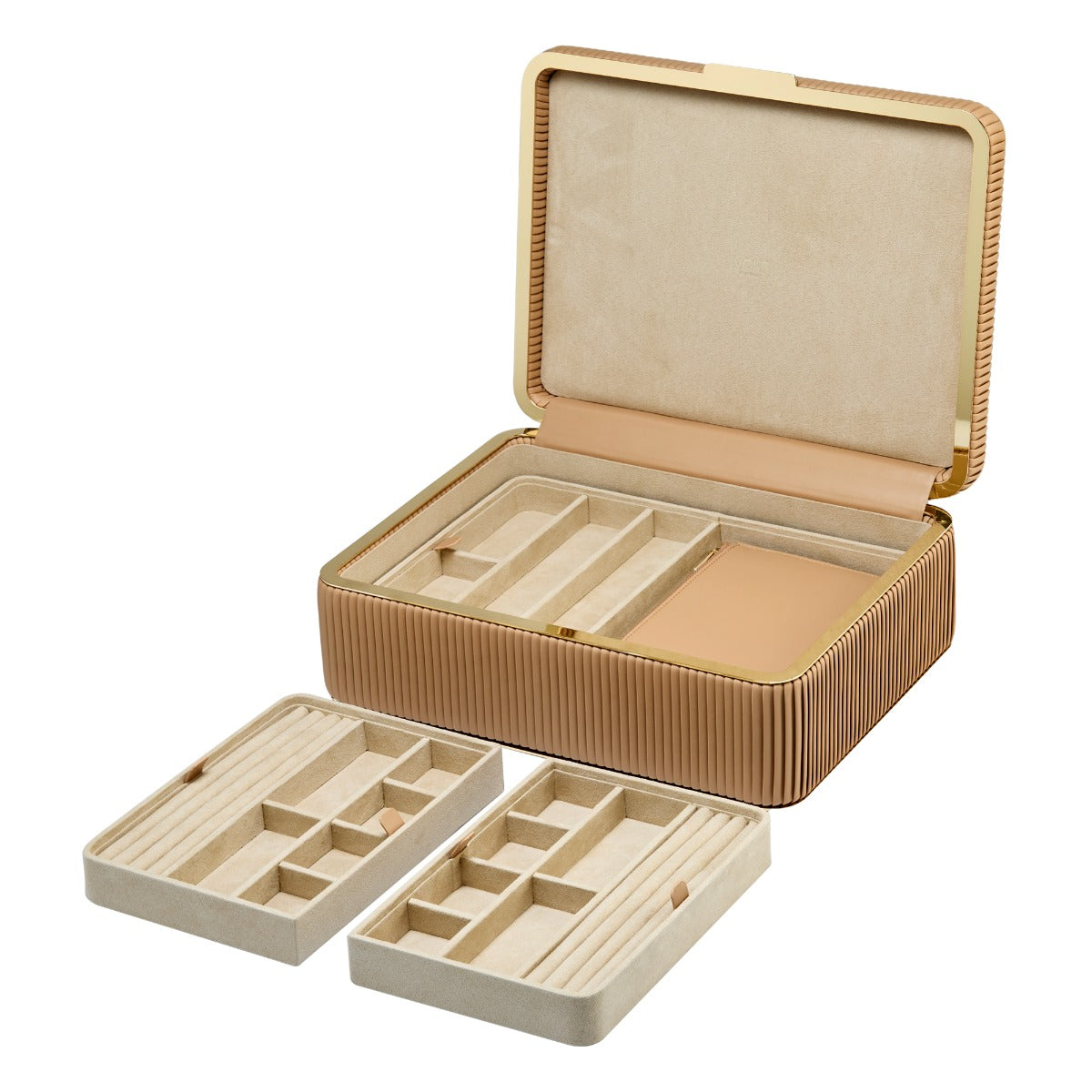 WOLF 1834 - Bella Large Jewelry Box - Mocha