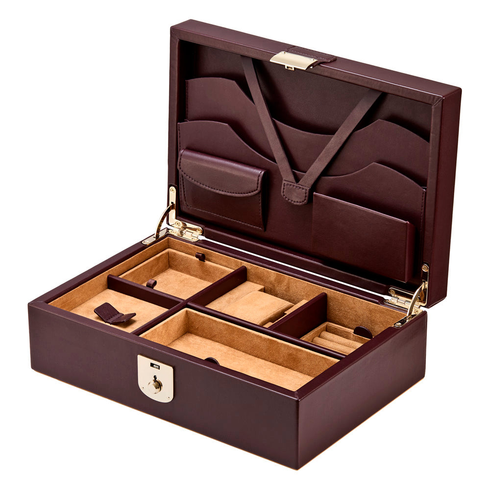 WOLF 1834 - Philipp Watch and Jewellery Lifestyle Box - Chestnut