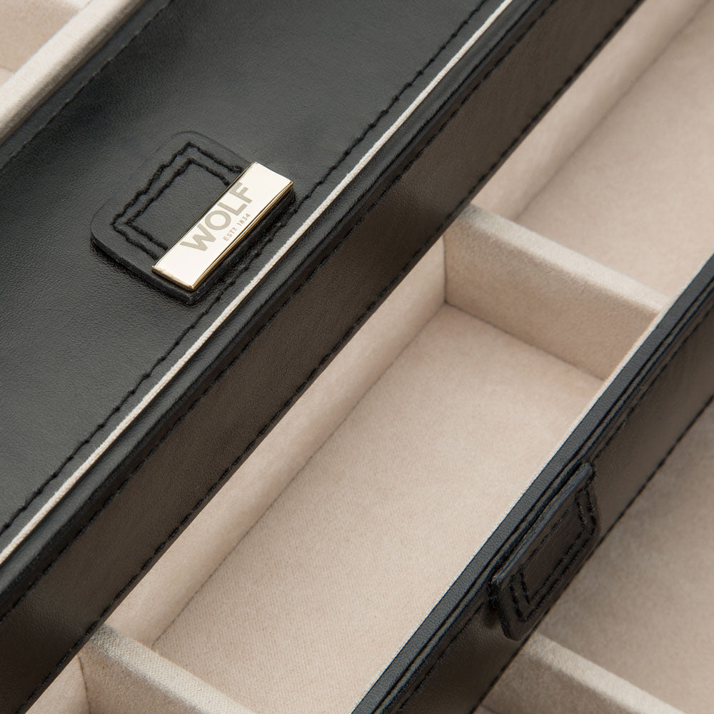 WOLF 1834 - Caroline Large Jewelry Case - Black