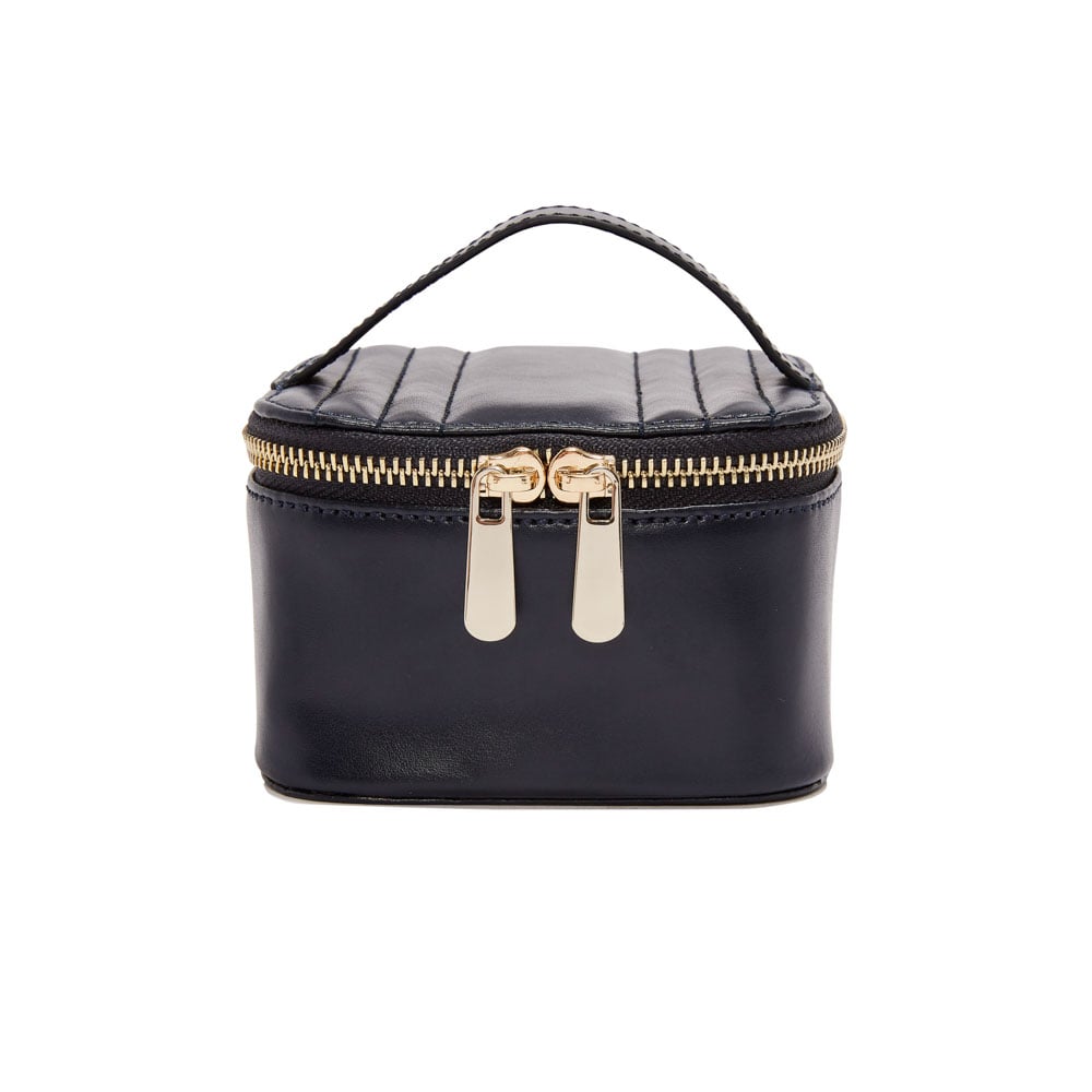 WOLF 1834 - Maria Zip Jewelry Cube - Navy