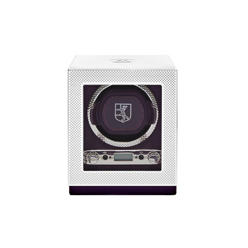 WOLF 1834 - Silver Single Watch Winder - Silver
