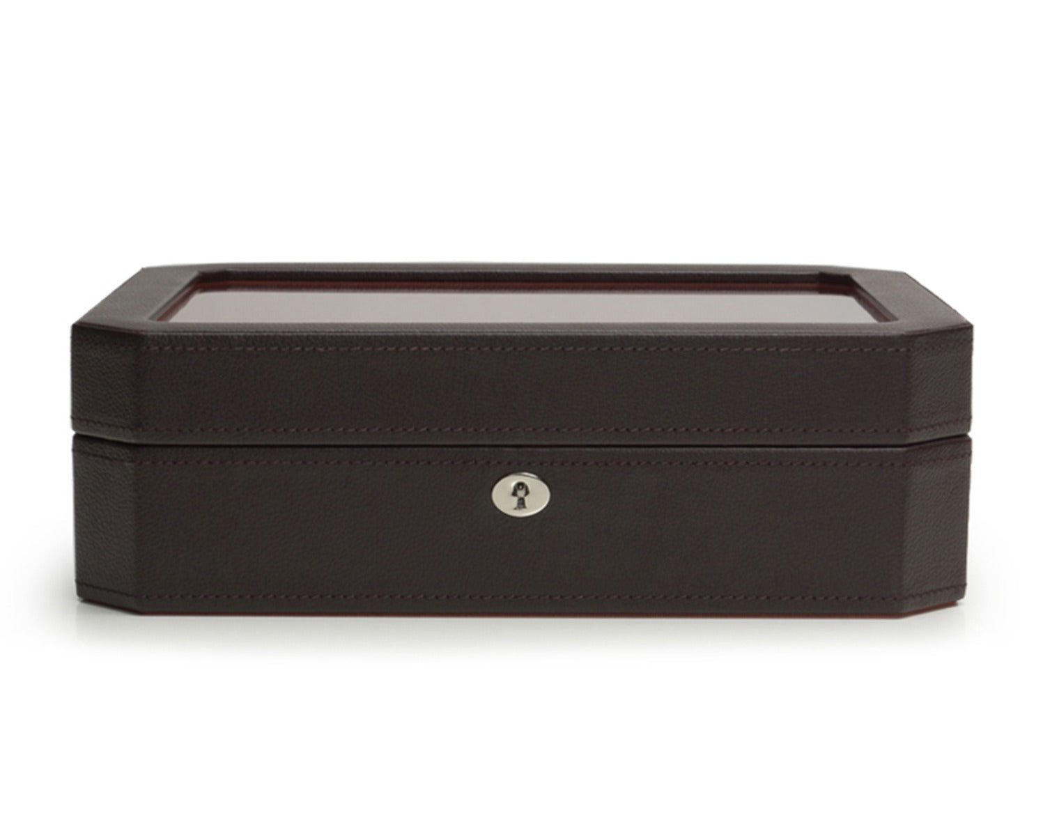 WOLF 1834 - Windsor 10 Piece Watch Box - Brown/Orange