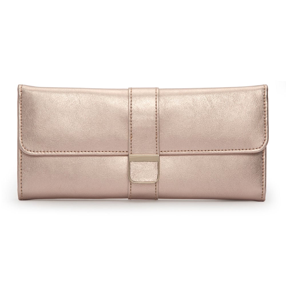 WOLF 1834 - Palermo Jewelry Roll - Rose Gold