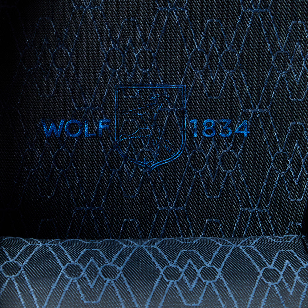 WOLF 1834 - Earth Triple Watch Roll - Midnight Blue
