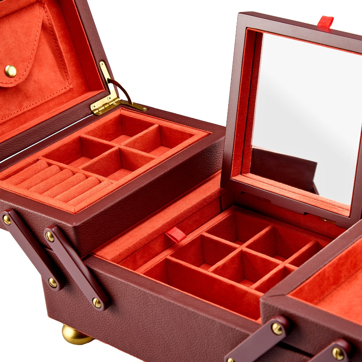 WOLF 1834 - Marla Aaron Baby Everything Box - Burgundy