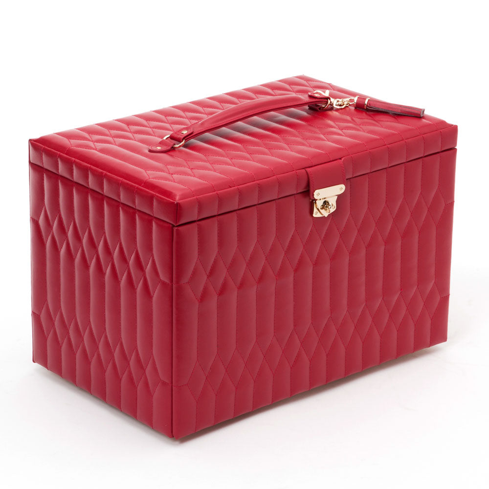 WOLF 1834 - Caroline Extra Large Jewelry Case - Red