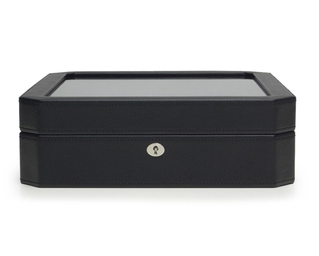 WOLF 1834 - Windsor 15 Piece Watch Box - Black/Purple