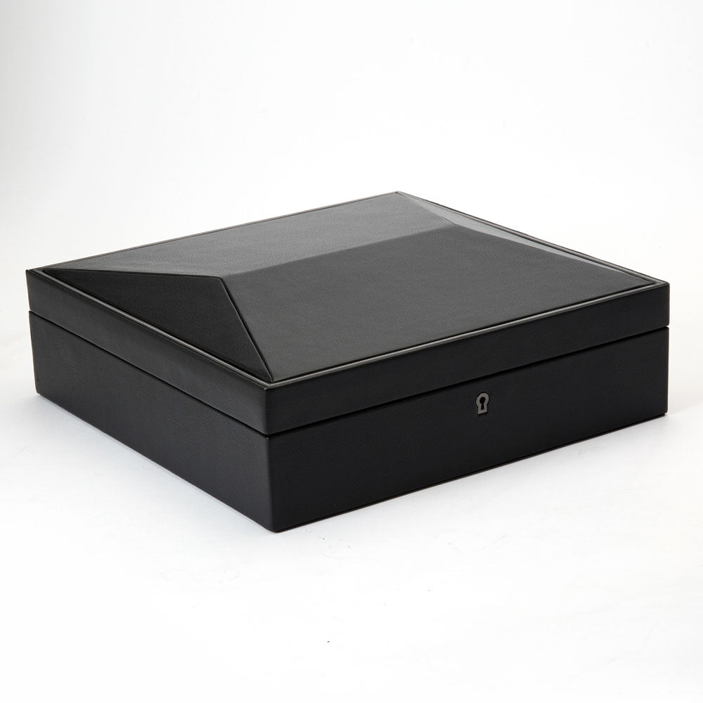 WOLF 1834 - British Racing 15 Piece Watch Box - Black