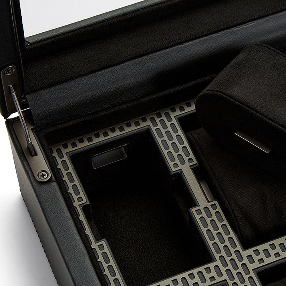 WOLF 1834 - Axis 8 Piece Watch Box - Powder Coat