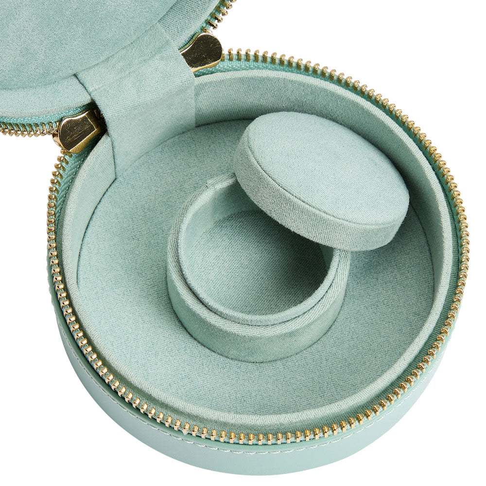 WOLF 1834 - Sophia Round Zip Case - Jade