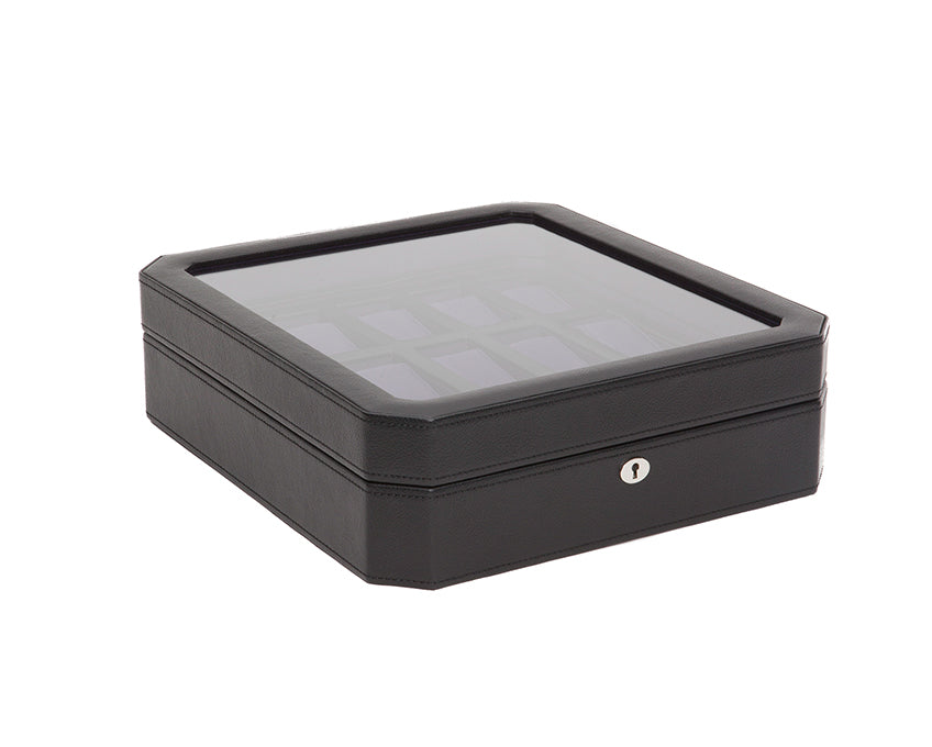 WOLF 1834 - Windsor 15 Piece Watch Box - Black/Purple