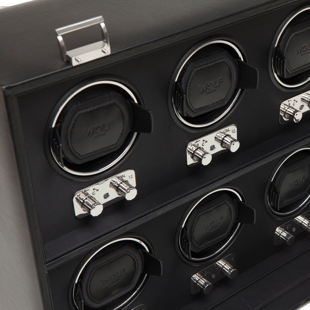 WOLF 1834 - Heritage 8 Piece Winder - Black